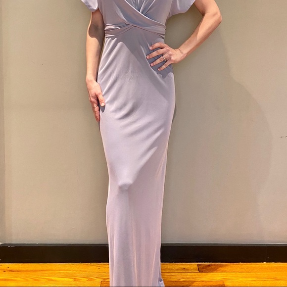 Women, Dress, Maxi Long 2 XS HM Blue Purple pastel - Picture 2 of 6